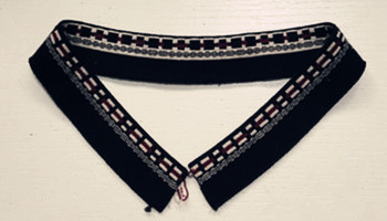 針織羅紋領的裝飾效果好不好?